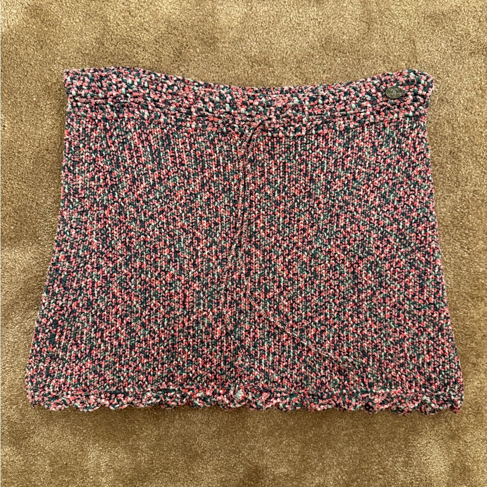 Chanel Crochet Women's Mini Skirt